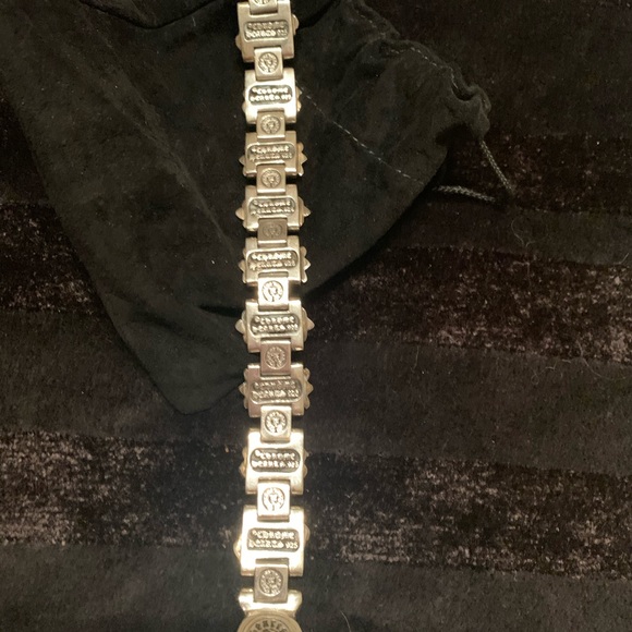 Chrome Hearts Sterling Silver Links Bracelet - Picture 7 of 8